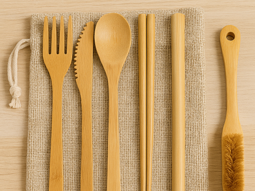Bamboo Cutlery Sets